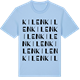 Blue Soul t-shirt med Kilen ordlek t-shirt