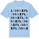Blue Soul t-shirt med Kimmarp ordlek t-shirt