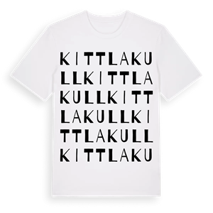 Kittlakull ordlek t-shirt – ekologisk bomull t-shirt från Pinshirt