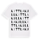 Kittlakull ordlek t-shirt