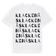 Klackenäs ordlek t-shirt