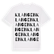 Klangen ordlek t-shirt