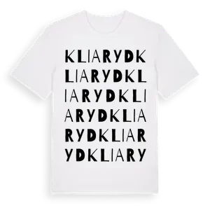 Kliaryd ordlek t-shirt – ekologisk bomull t-shirt från Pinshirt
