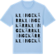 Blue Soul t-shirt med Klingekärr ordlek t-shirt