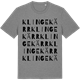 Mid Heather Gray t-shirt med Klingekärr ordlek t-shirt