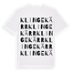 Klingekärr ordlek t-shirt