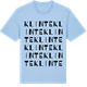Blue Soul t-shirt med Klinte ordlek t-shirt