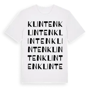 Klinten ordlek t-shirt – ekologisk bomull t-shirt från Pinshirt