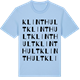 Blue Soul t-shirt med Klinthult ordlek t-shirt