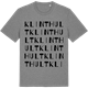 Mid Heather Gray t-shirt med Klinthult ordlek t-shirt