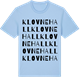 Blue Soul t-shirt med Klovnehall ordlek t-shirt