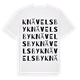Knävelsby ordlek t-shirt