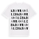 Knavramålen ordlek t-shirt