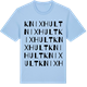 Blue Soul t-shirt med Knixhult ordlek t-shirt