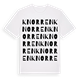 Knorren ordlek t-shirt