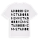 Knorrhemmet ordlek t-shirt