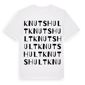 Knutshult ordlek t-shirt – ekologisk bomull t-shirt från Pinshirt
