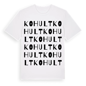 Kohult ordlek t-shirt – ekologisk bomull t-shirt från Pinshirt