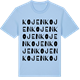 Blue Soul t-shirt med Kojen ordlek t-shirt