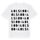 Kolsboda ordlek t-shirt