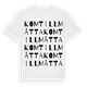 Komtillmåtta ordlek t-shirt