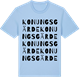 Blue Soul t-shirt med Konungsgärde ordlek t-shirt