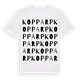 Kopparp ordlek t-shirt