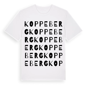 Koppeberg ordlek t-shirt – ekologisk bomull t-shirt från Pinshirt