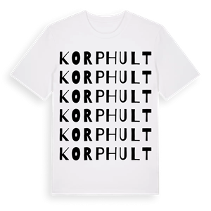 Korphult ordlek t-shirt – ekologisk bomull t-shirt från Pinshirt