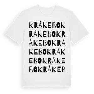 Kråkebo ordlek t-shirt – ekologisk bomull t-shirt från Pinshirt