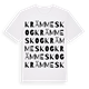 Krämmeskog ordlek t-shirt