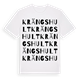 Krängshult ordlek t-shirt
