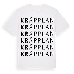 Kräpplan ordlek t-shirt – ekologisk bomull t-shirt från Pinshirt