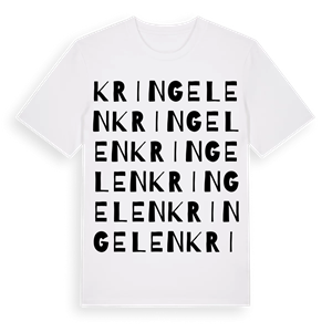 Kringelen ordlek t-shirt – ekologisk bomull t-shirt från Pinshirt