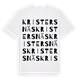 Kristersnäs ordlek t-shirt