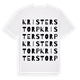 Kristerstorp ordlek t-shirt