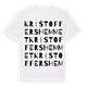Kristoffershemmet ordlek t-shirt