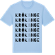Blue Soul t-shirt med Krökinge ordlek t-shirt