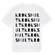 Krokshult ordlek t-shirt