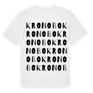 Kronobo ordlek t-shirt – ekologisk bomull t-shirt från Pinshirt