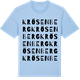Blue Soul t-shirt med Krösenberg ordlek t-shirt