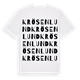 Krösenlund ordlek t-shirt