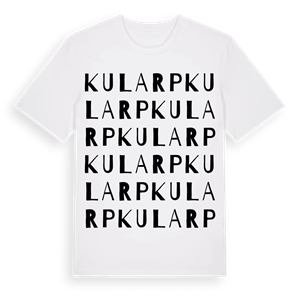 Kularp ordlek t-shirt – ekologisk bomull t-shirt från Pinshirt