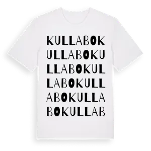 Kullabo ordlek t-shirt – ekologisk bomull t-shirt från Pinshirt