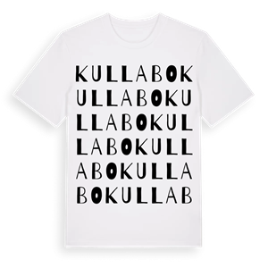 Kullabo ordlek t-shirt – ekologisk bomull t-shirt från Pinshirt