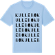Blue Soul t-shirt med Kullebo ordlek t-shirt