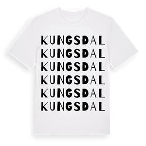 Kungsdal ordlek t-shirt – ekologisk bomull t-shirt från Pinshirt