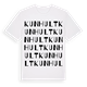 Kunhult ordlek t-shirt