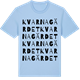 Blue Soul t-shirt med Kvarnagärdet ordlek t-shirt
