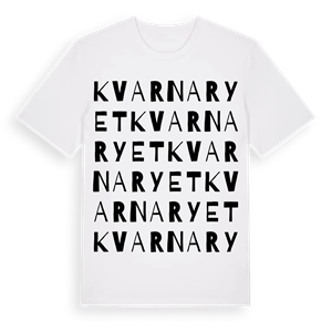 Kvarnaryet ordlek t-shirt – ekologisk bomull t-shirt från Pinshirt
